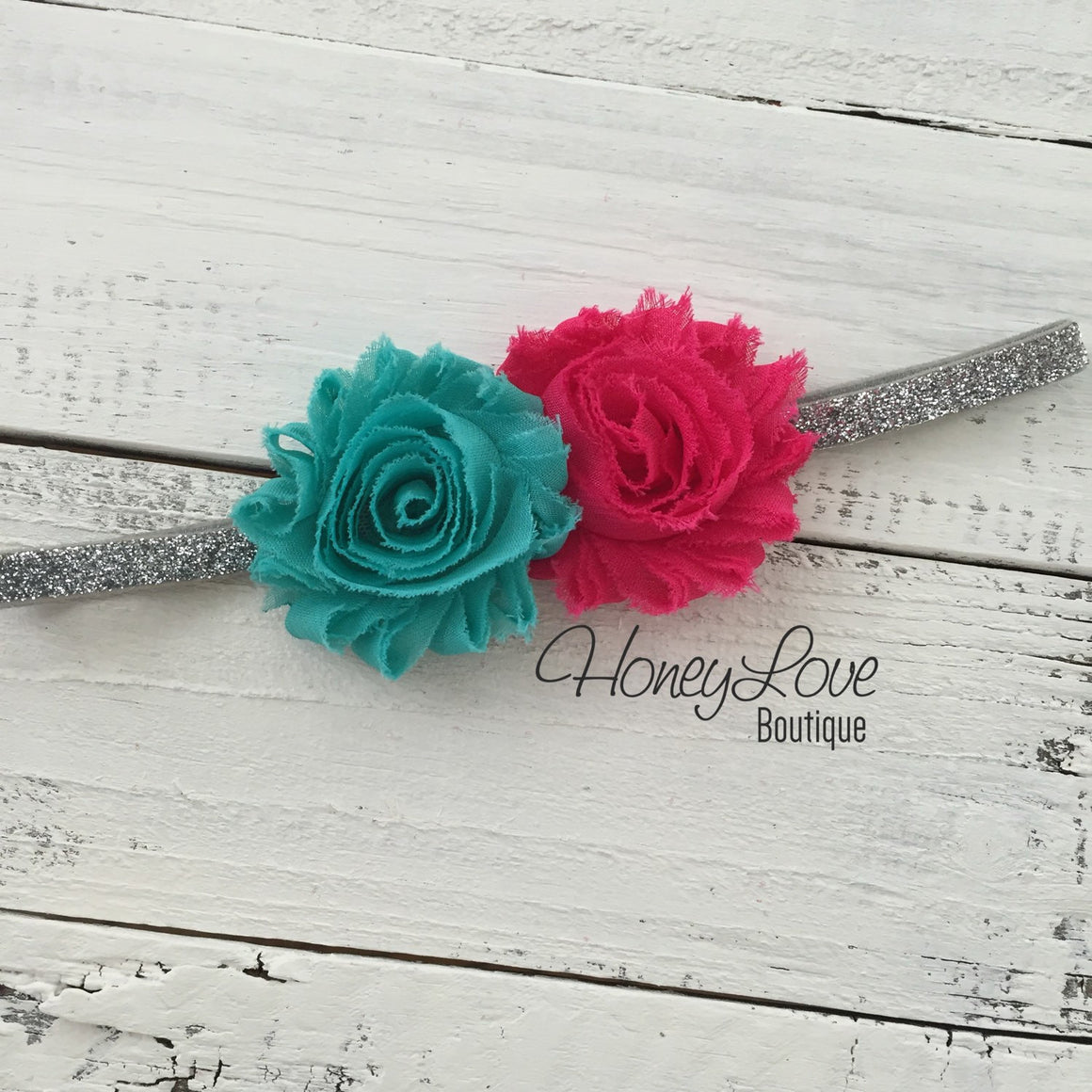 One - Birthday Outfit - Silver or Gold and watermelon pink/turquoise - HoneyLoveBoutique