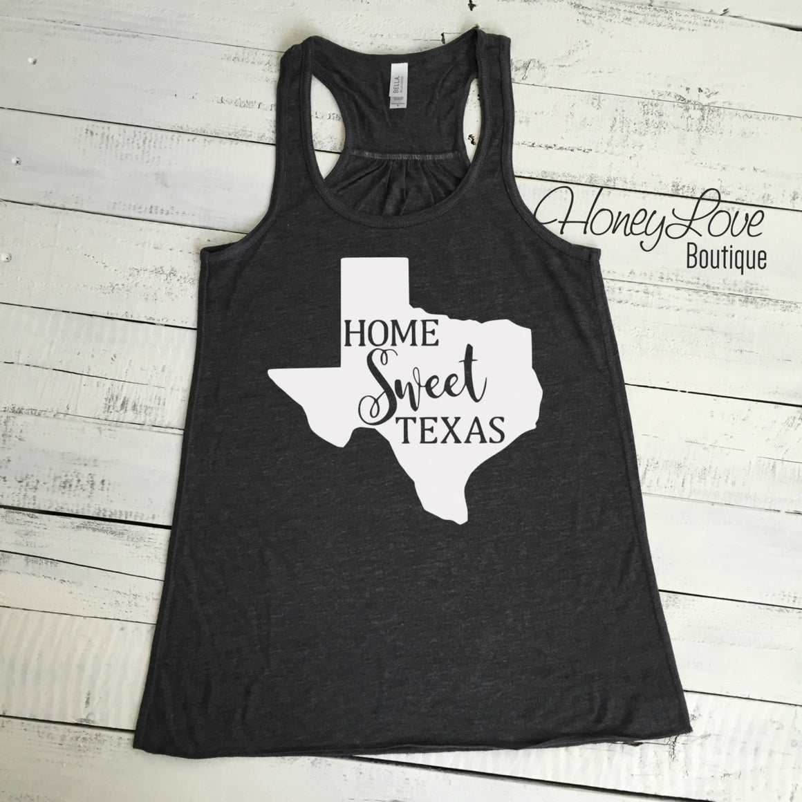 Home Sweet Texas flowy tank - HoneyLoveBoutique