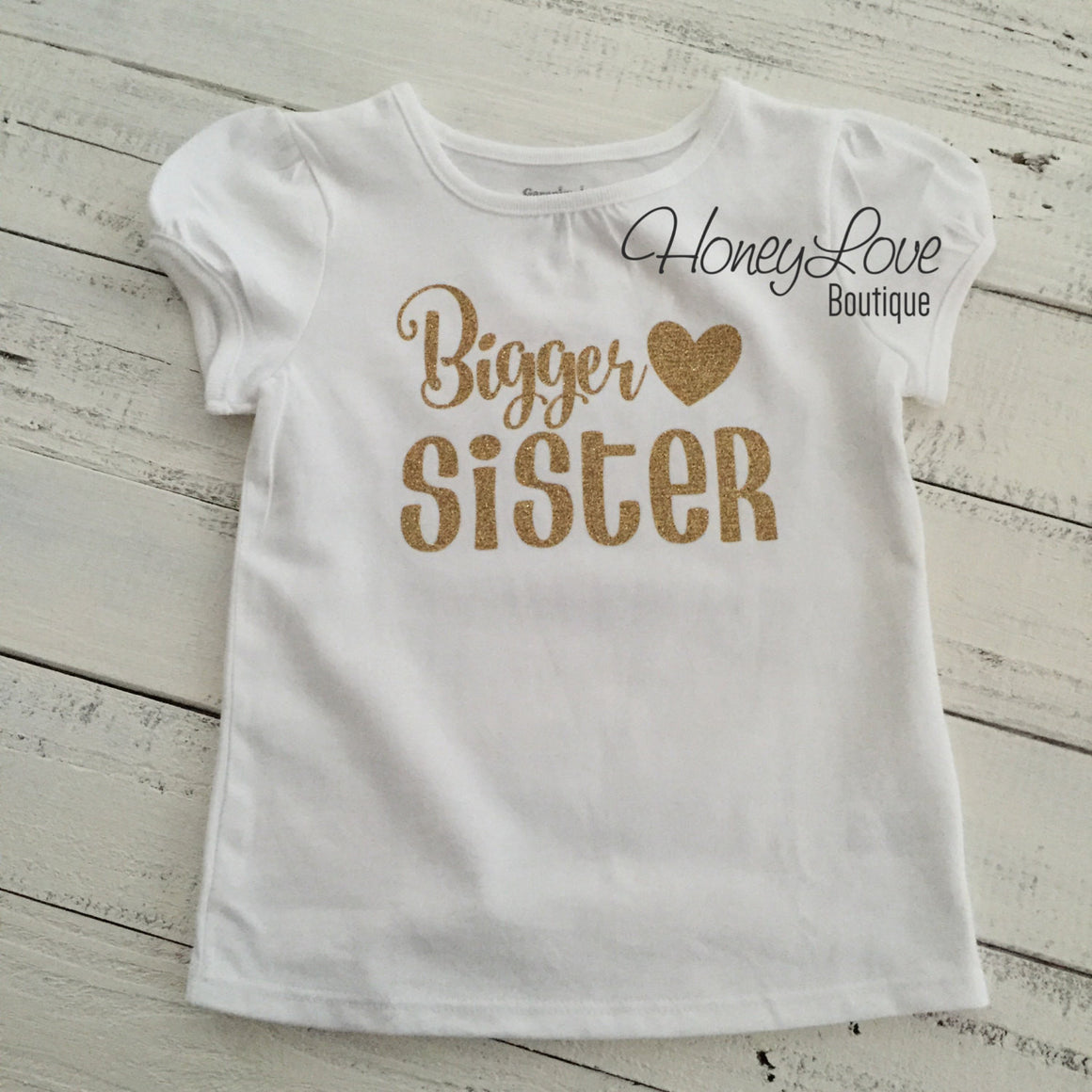 Sister shirts - Gold Glitter - Adult Unisex Sizes - HoneyLoveBoutique