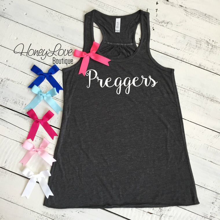 Preggers flowy tank - HoneyLoveBoutique