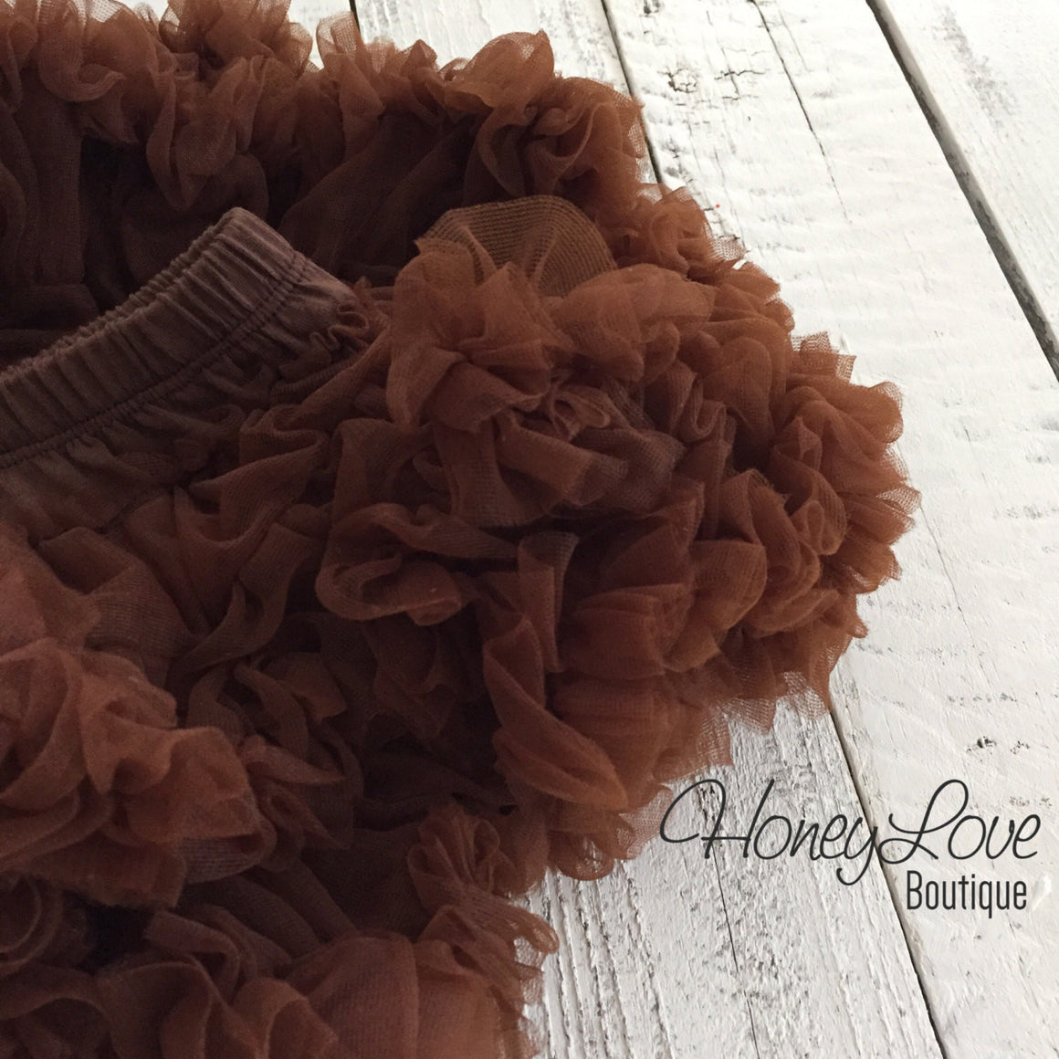 Brown Pettiskirt - HoneyLoveBoutique