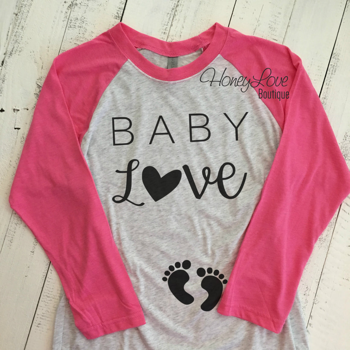 Baby Love - Pregnancy Announcement - HoneyLoveBoutique