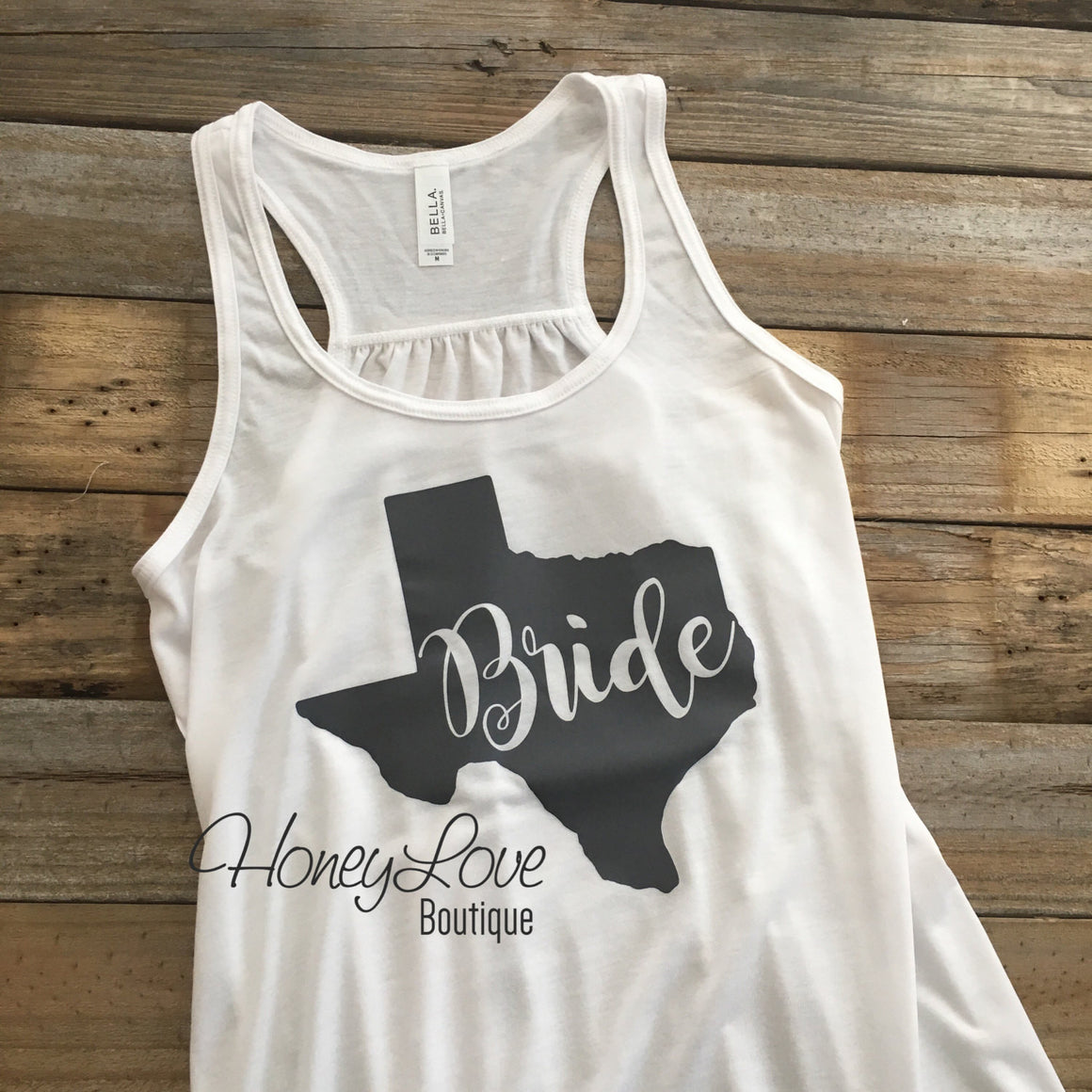 Texas Bride flowy tank - HoneyLoveBoutique