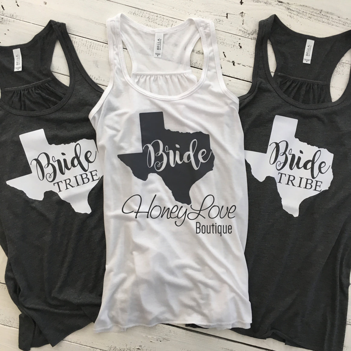 Texas Bride flowy tank - HoneyLoveBoutique