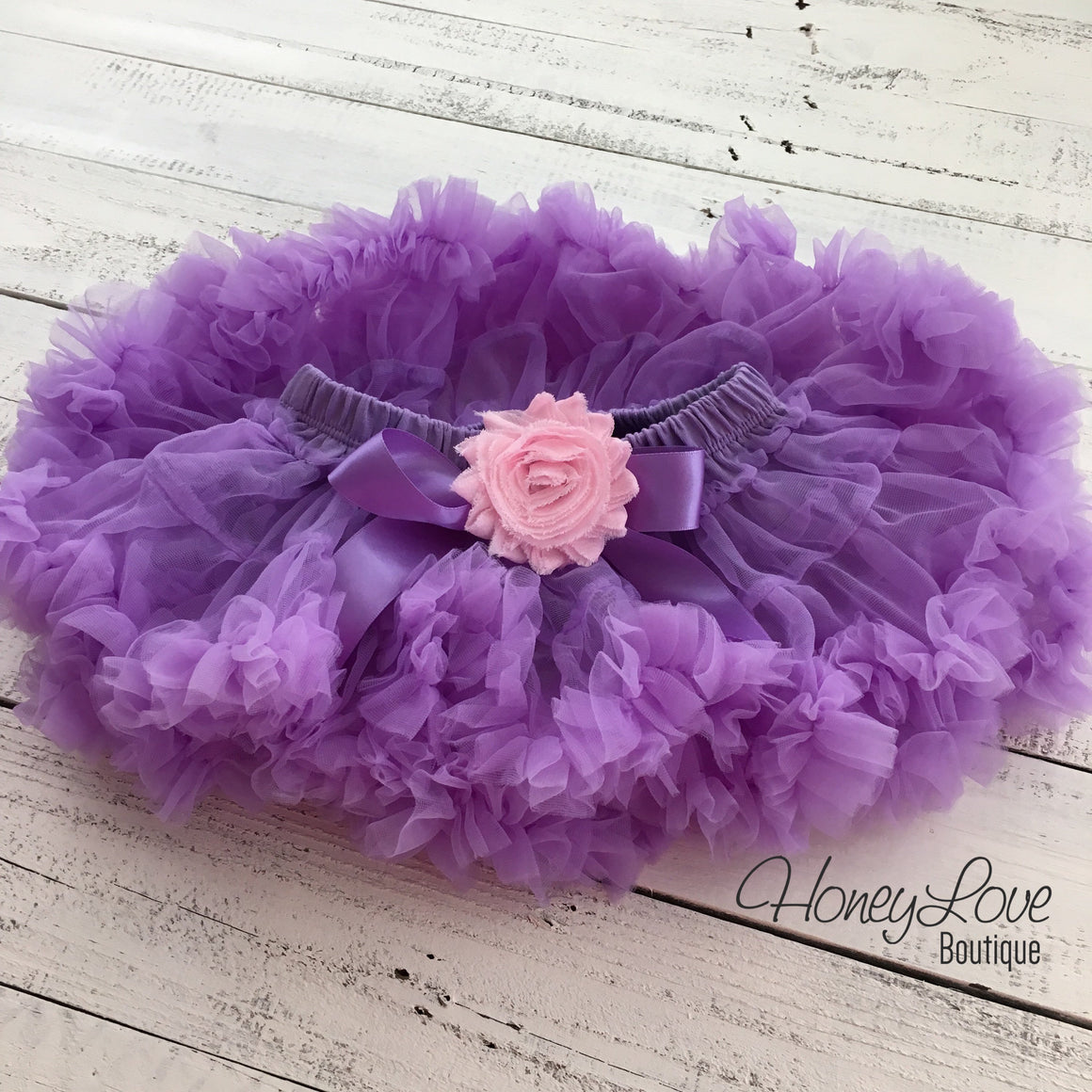Personalized 1st Birthday Princess outfit - Lavender Purple, Light Pink and Silver/Gold glitter - HoneyLoveBoutique
