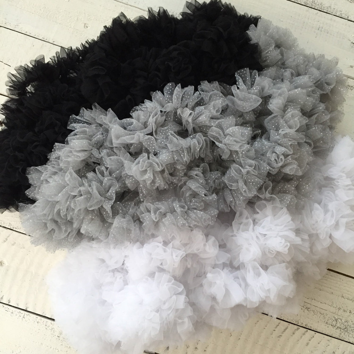 Pettiskirt - 18 COLORS! - embellished flower and satin bow - HoneyLoveBoutique