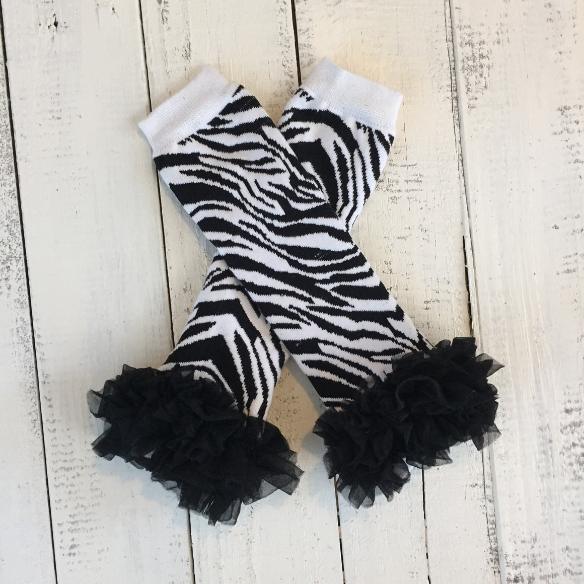 Leg Warmers - Zebra Print - HoneyLoveBoutique