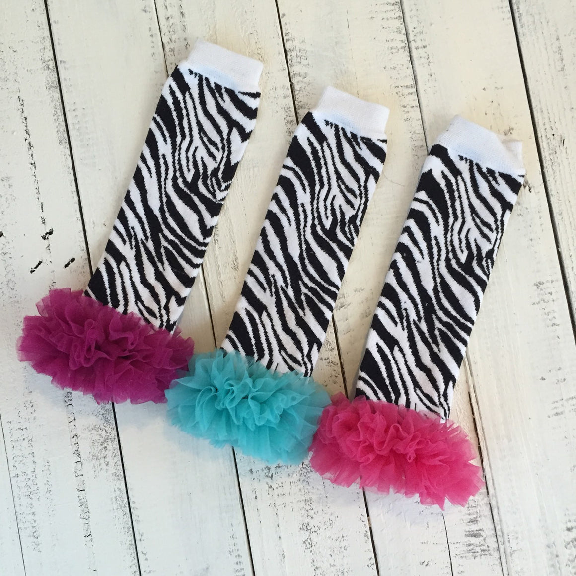 Leg Warmers - Zebra Print - HoneyLoveBoutique