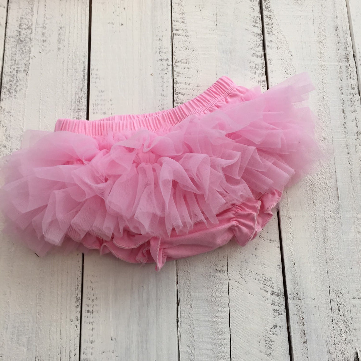 Light Pink - Pettiskirt - Tutu Skirt - Ruffle Bottom Bloomers - HoneyLoveBoutique