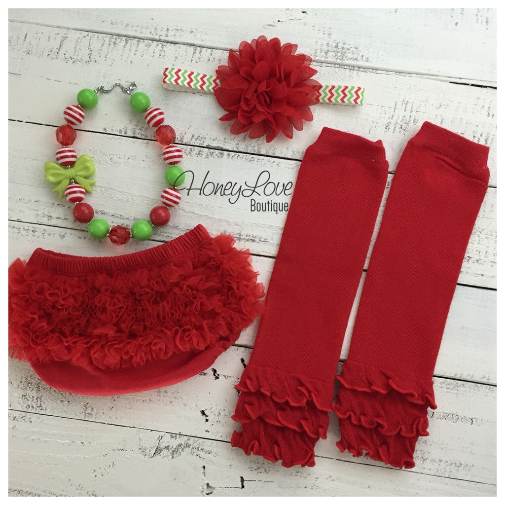 Christmas Outfit Accessories - HoneyLoveBoutique