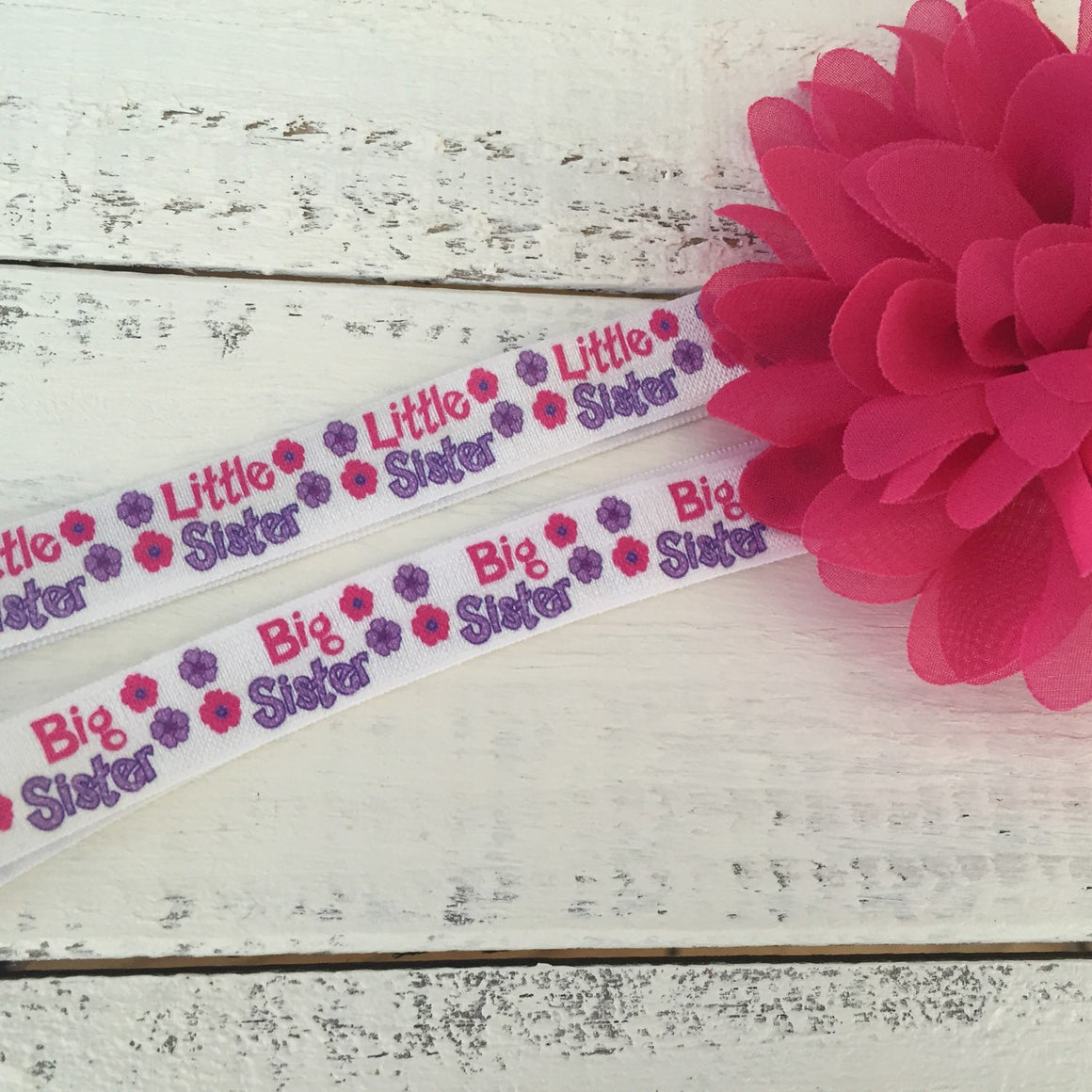 Sister headbands - Little or Big sister - HoneyLoveBoutique