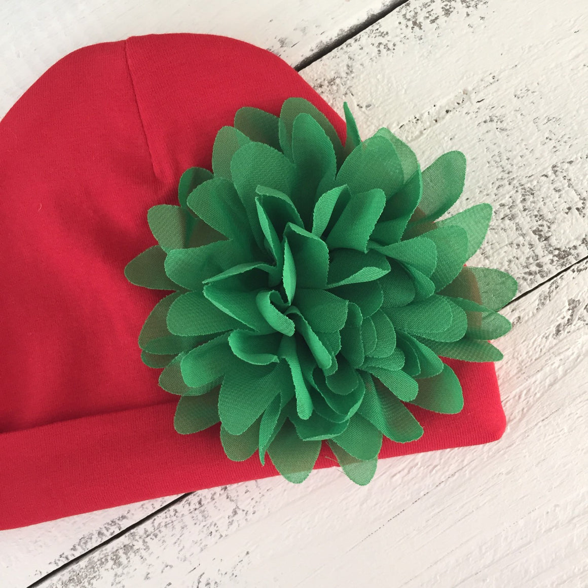 Christmas newborn beanie/hat - HoneyLoveBoutique