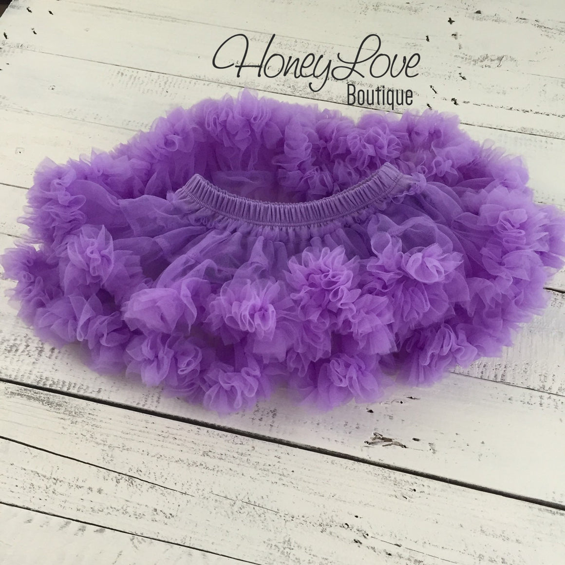 Lavender Purple - Pettiskirt - Tutu Skirt Bloomer - Ruffle Bottom Bloomer - HoneyLoveBoutique
