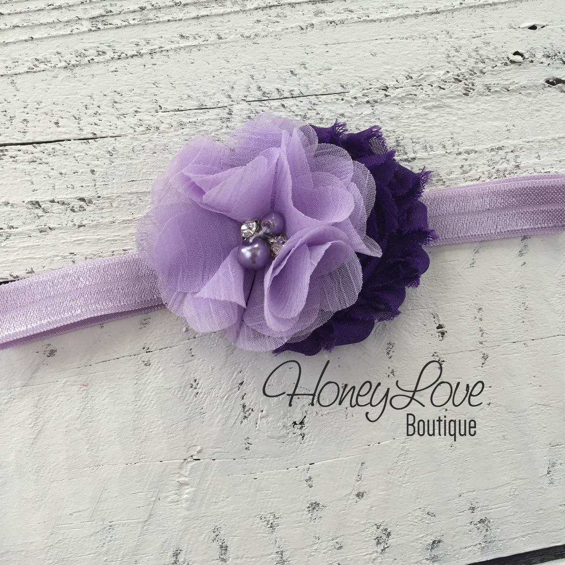 Lavender Purple tutu skirt bloomer and headband - HoneyLoveBoutique