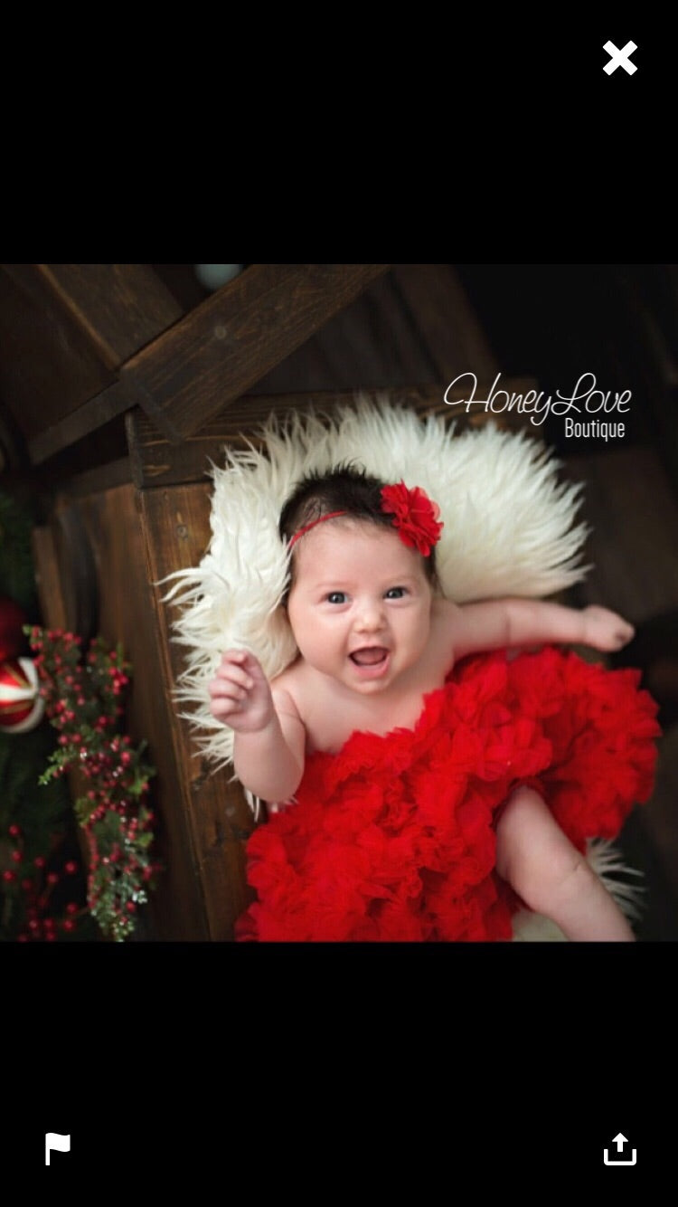 Red Pettiskirt - HoneyLoveBoutique