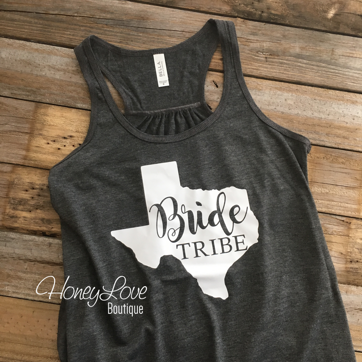 Texas Bride Tribe flowy tank - HoneyLoveBoutique